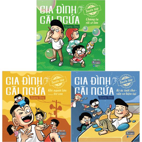 combo sách gia đình gãi ngứa (bộ 3 cuốn)