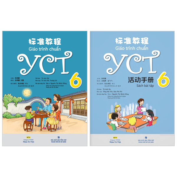 combo sách giáo trình chuẩn yct 6 - sách bài học + sách bài tập (bộ 2 cuốn)