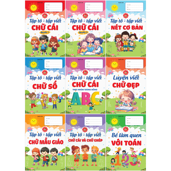 Combo Sách Hành Trang Cho Bé Vào Lớp 1 (Bộ 9 Cuốn)