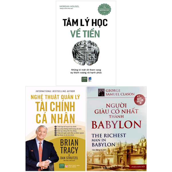 Combo Sách Hiểu Tiền, Quản Tiền và Dùng Tiền (Bộ 3 Cuốn)