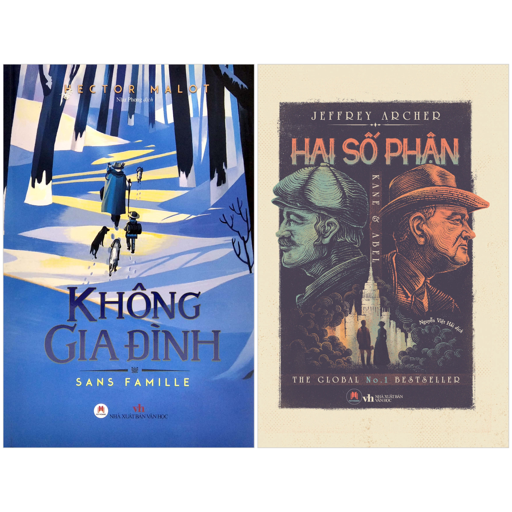 combo sách không gia đình + hai số phận (bộ 2 cuốn)