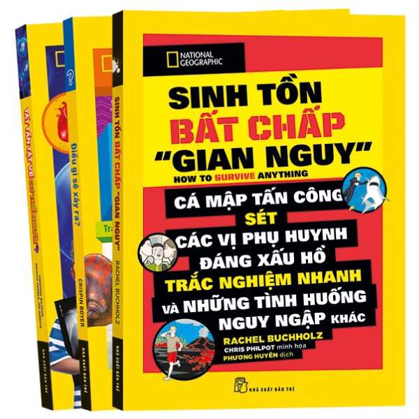 combo sách national geographic (bộ 5 cuốn)