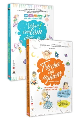 combo wow! con làm được rồi - trò chơi trải nghiệm - phát triển kỹ năng đầu đời cho trẻ (bộ 2 cuốn)