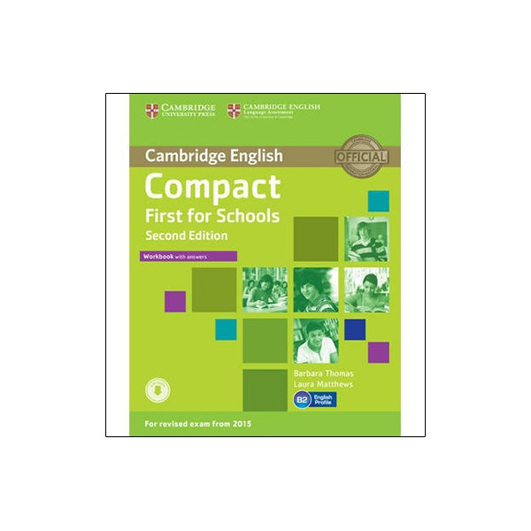 compact first for schools workbook with answers with audio