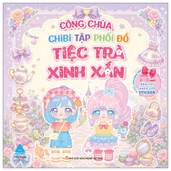 Công Chúa Chibi Tập Phối Đồ - Tiệc Trà Xinh Xắn