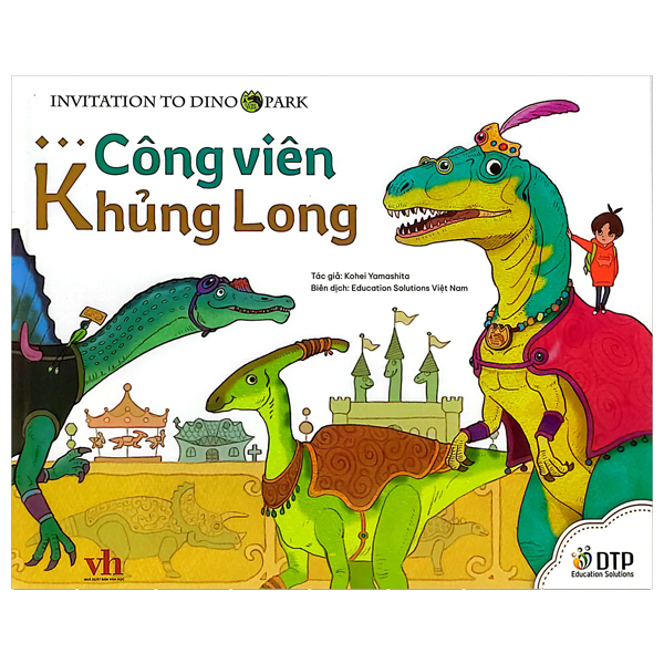 công viên khủng long - invitation to dino park - bìa cứng