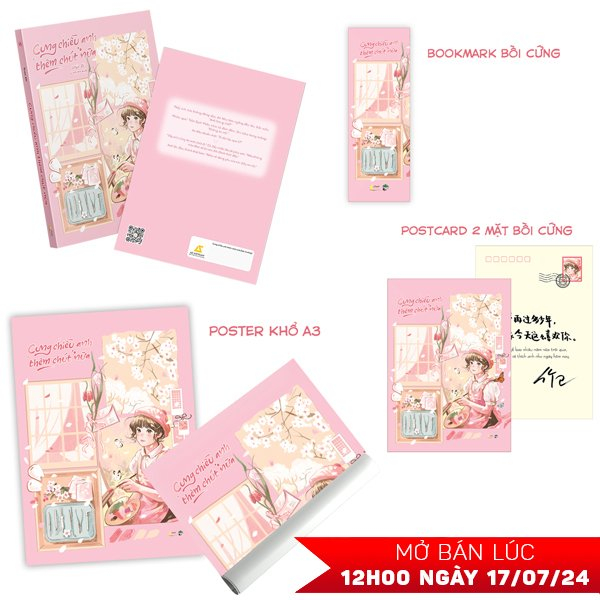 cưng chiều anh thêm chút nữa - bản đặc biệt - tặng kèm bookmark bồi cứng + postcard + poster a3