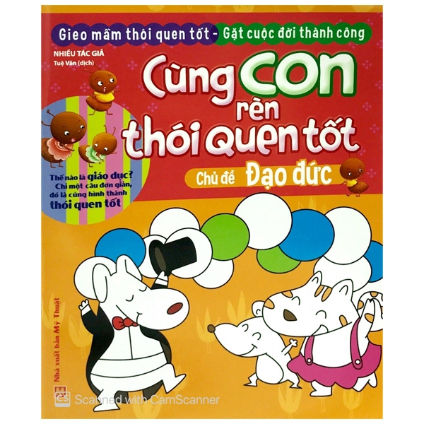 cùng con rèn thói quen tốt - chủ đề đạo đức (tái bản 2018)