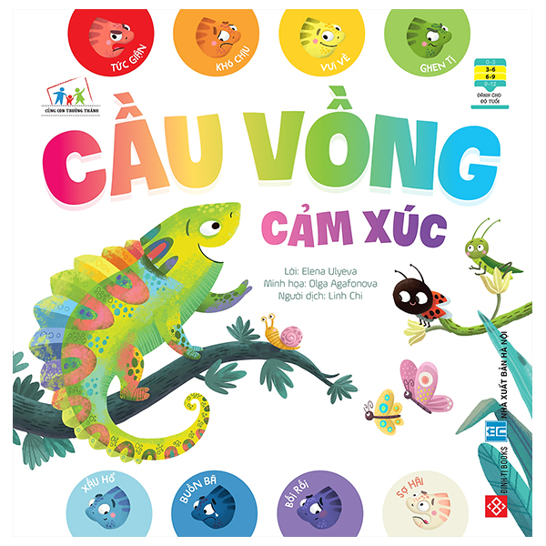 cùng con trưởng thành - cầu vồng cảm xúc (dành cho độ tuổi 3-9)