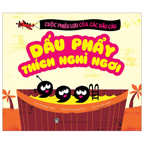 cuộc phiêu lưu của các dấu câu - dấu phẩy thích nghỉ ngơi