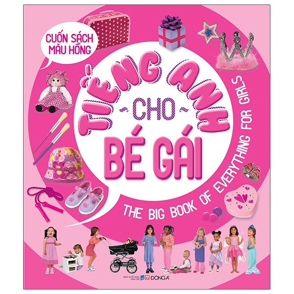 cuốn sách màu hồng - tiếng anh cho bé gái (2019)