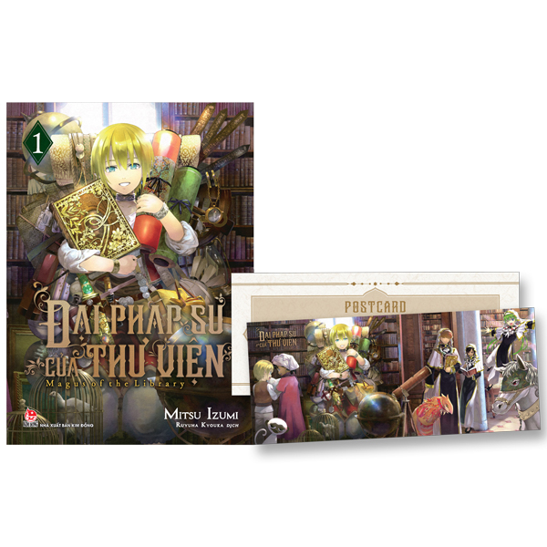 Dai Phap Su Cua Thu Vien - Magus Of The Library - Tap 1 - Tang Kem Postcard Dai