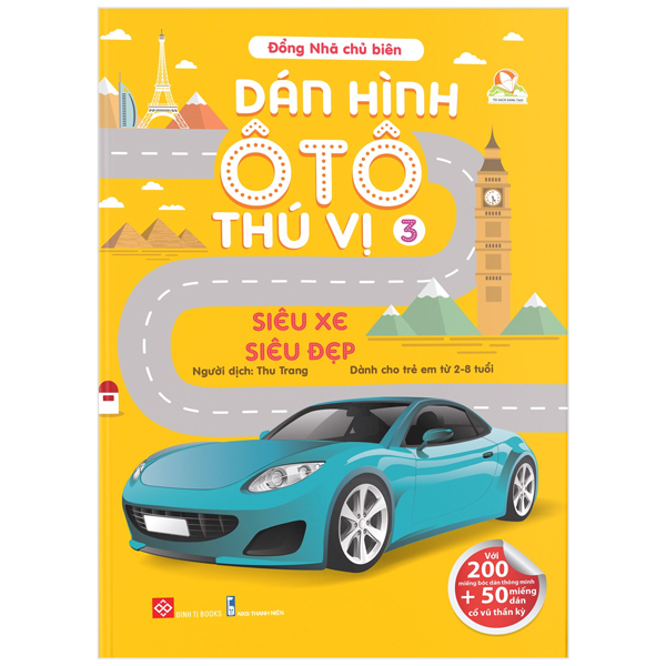 dán hình ô tô thú vị - siêu xe siêu đẹp