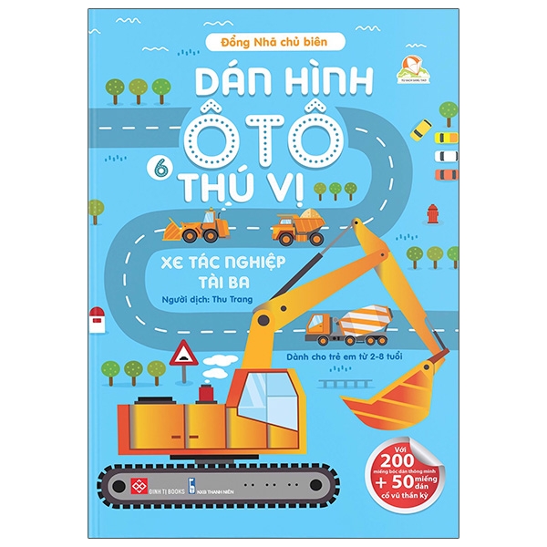 dán hình ô tô thú vị- xe tác nghiệp tài ba