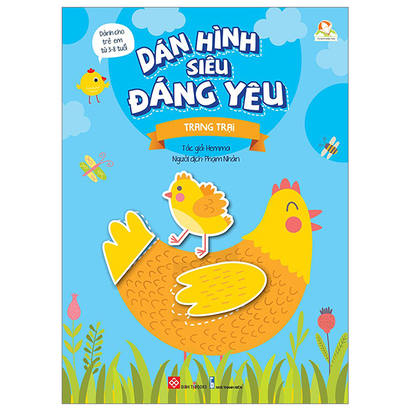 dán hình siêu đáng yêu - trang trại