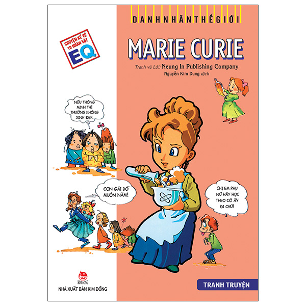 danh nhân thế giới - marie curie (tái bản 2022)