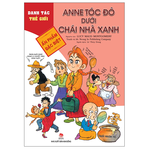 danh tác thế giới - anne tóc đỏ dưới chái nhà xanh