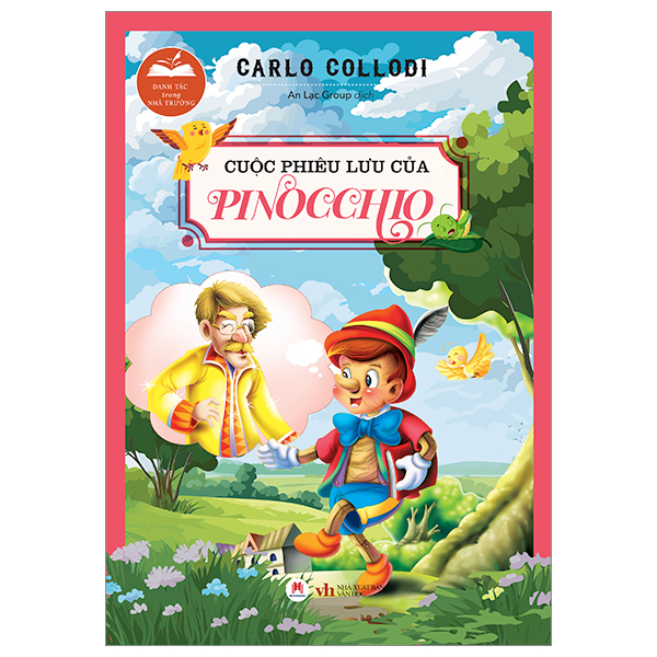 danh tác trong nhà trường - cuộc phiêu lưu của pinocchio (tái bản 2024)