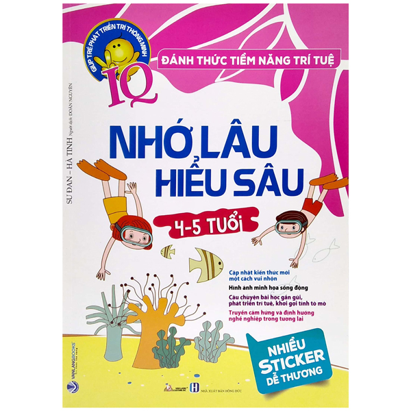 đánh thức tiềm năng trí tuệ - nhớ lâu hiểu sâu (4-5 tuổi)