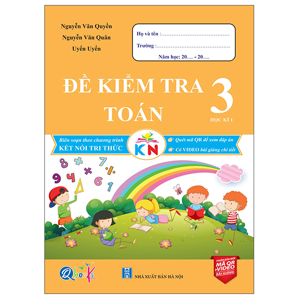 Để Kiểm Tra Toán 3 - Tập 1 (Kết Nối) (Tái Bản 2026)
