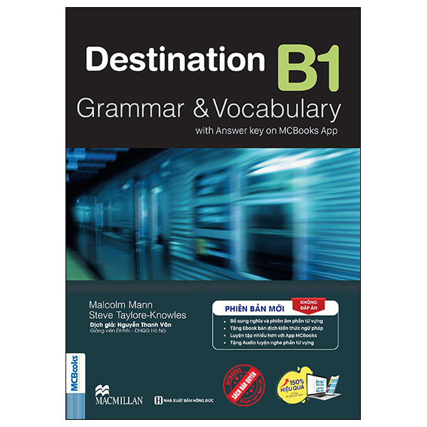 Destination B1 - Grammar And Vocabulary With Answer Key (Khong Dap An) (Tai Ban 2025)