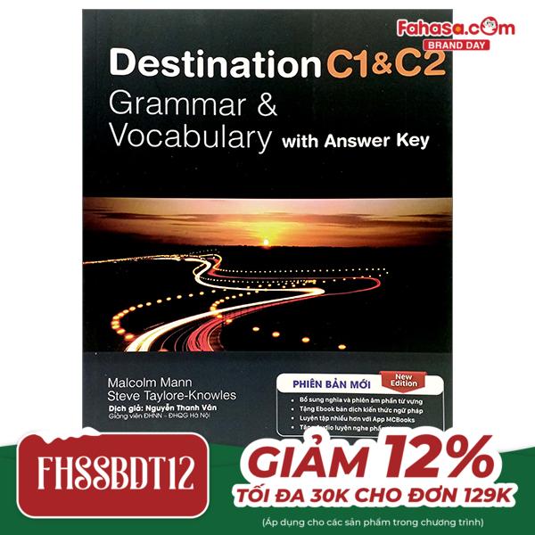 destination c1 and c2 - grammar and vocabulary with answer key