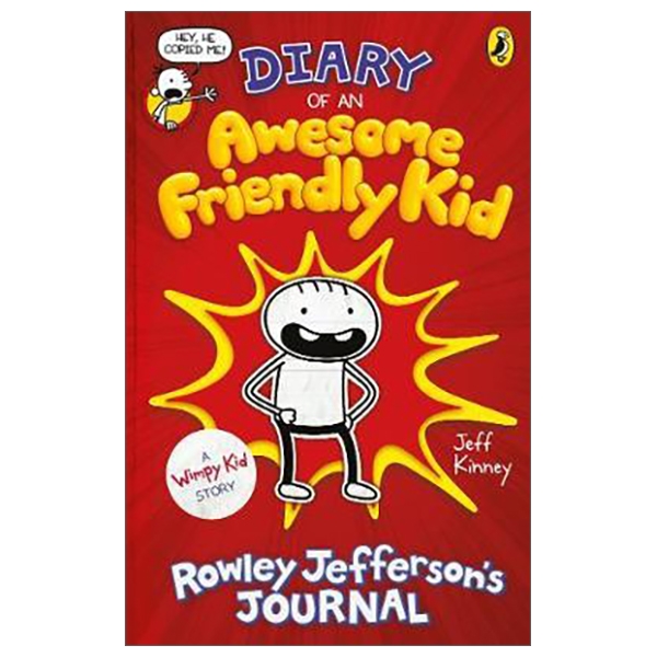 diary of an awesome friendly kid: rowley jefferson's journal (diary of a wimpy kid)