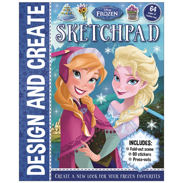 disney frozen design and create sketchpad