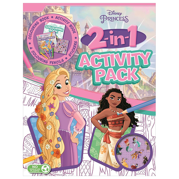 disney princess - 2-in-1 activity pack