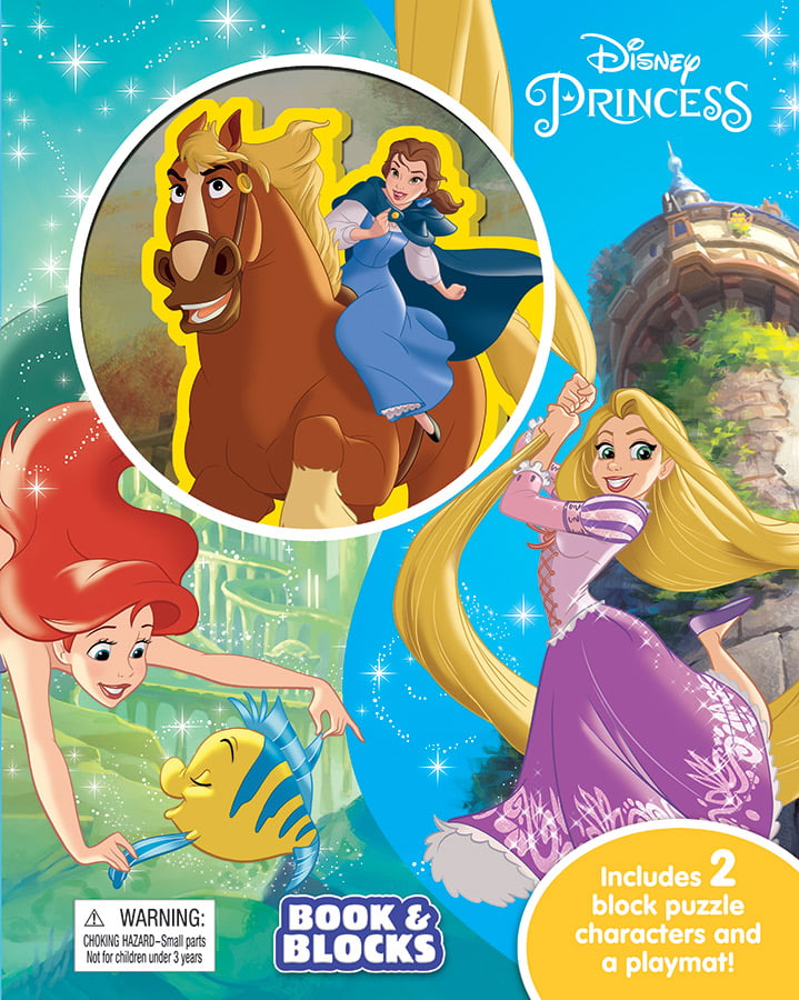 disney princess book & blocks