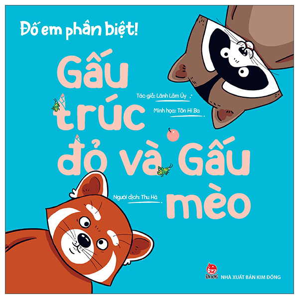 đố em phân biệt! - gấu trúc đỏ và gấu mèo