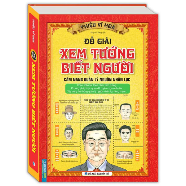 đồ giải xem tướng biết người - cẩm năng quản lý nguồn nhân lực - bìa cứng (tái bản 2024)