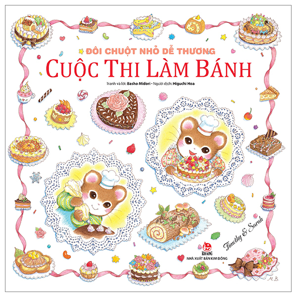 đôi chuột nhỏ dễ thương - cuộc thi làm bánh (tái bản 2024)