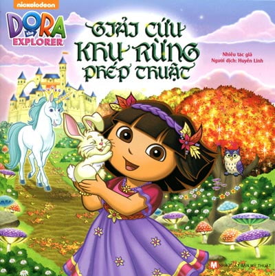 dora the explorer - giải cứu khu rừng phép thuật