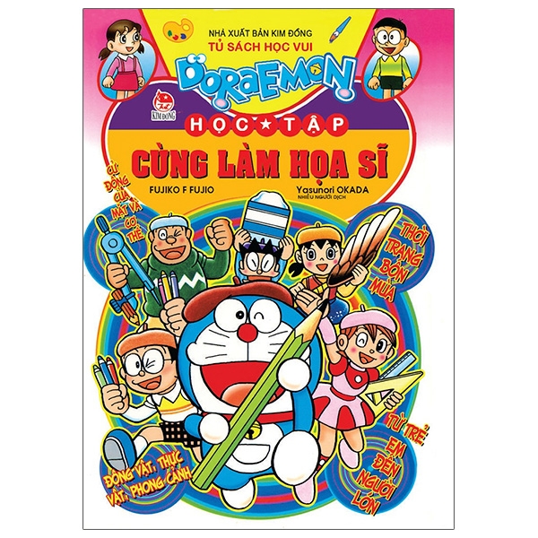 doraemon học tập - cùng làm họa sĩ (tái bản 2021)