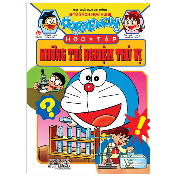 doraemon học tập - những thí nghiệm thú vị (tái bản 2024)