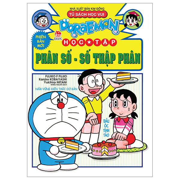 doraemon học tập - phân số-số thập phân (tái bản 2024)