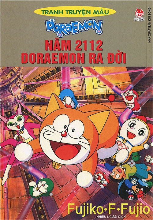 Doraemon - Tranh Truyện Màu - Năm 2112 Doraemon - Ra Đời (Tái Bản 2018)