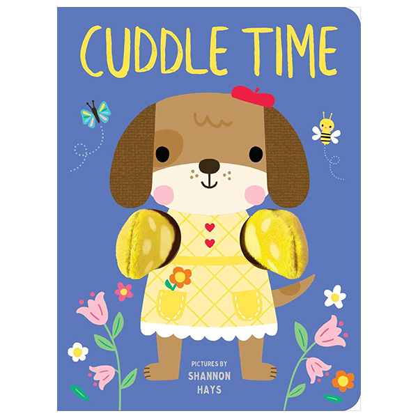 double finger puppet book - cuddle time