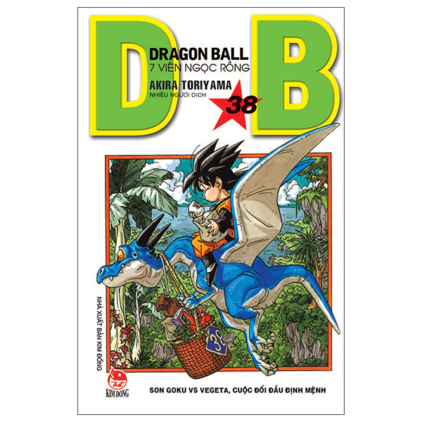 dragon ball - 7 viên ngọc rồng - tập 38 - son goku vs vegeta, cuộc đối đầu định mệnh (tái bản 2025)
