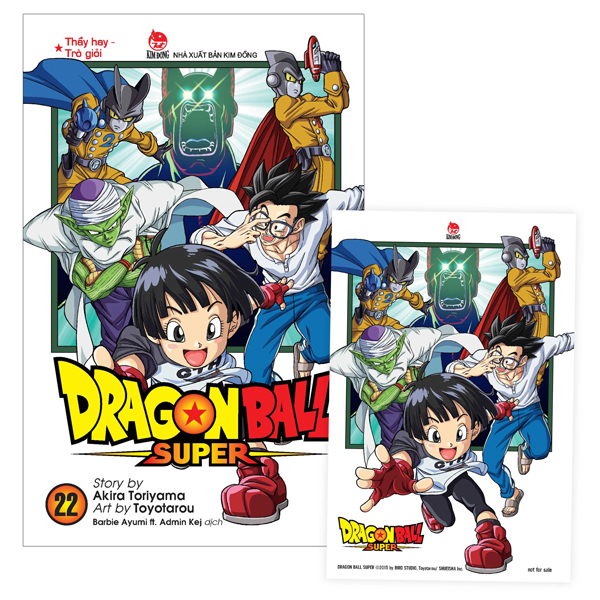 dragon ball super - tập 22 - thầy hay - trò giỏi - tặng kèm postcard