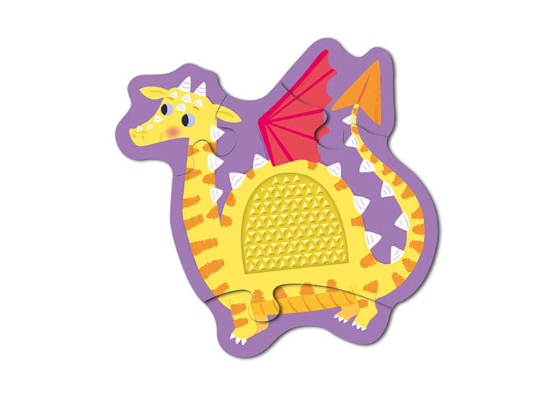 dragons jigsaw puzzles - touch and feel