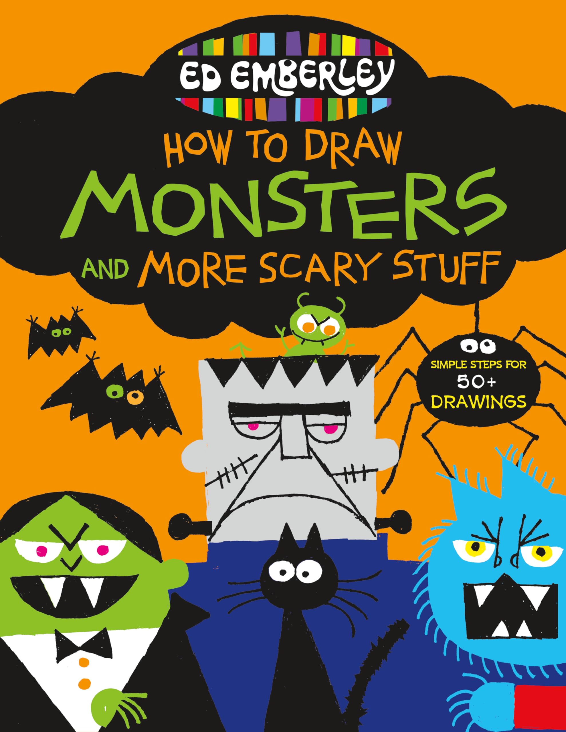 ed emberley's how to draw monsters and more scary stuff