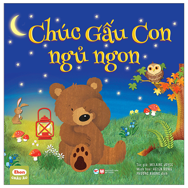 ehon châu âu - chúc gấu con ngủ ngon