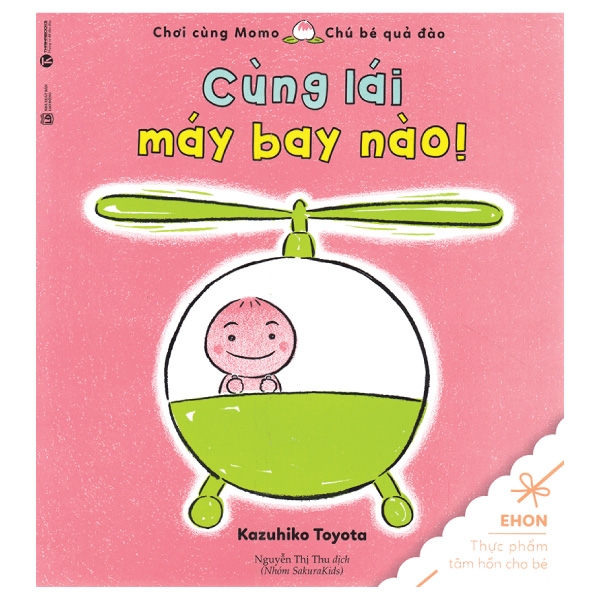 Ehon Choi Cung Momo - Chu Be Qua Dao - Cung Lai May Bay Nao! (Tai Ban)