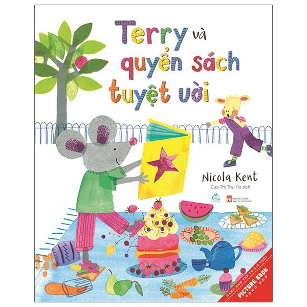 Ehon - Terry Và Quyển Sách Tuyệt Vời - Quyển Sách Này Sẽ Tuyệt Hơn Nữa Nếu Được Đọc Cùng Bạn Bè (Từ 3 - 8 Tuổi)