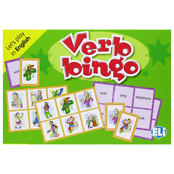 eli language games - verb bingo