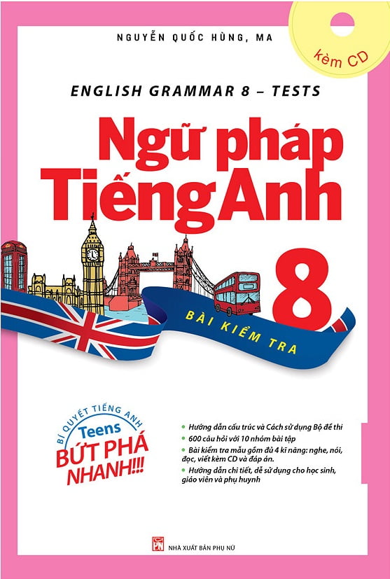 english grammar - ngữ pháp tiếng anh 8 (bài kiểm tra)