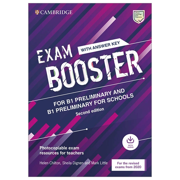 exam booster for preliminary and preliminary for schools with answer key with audio for the revised 2020 exams 2nd edition