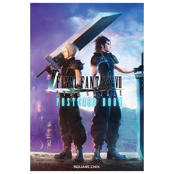 final fantasy vii ever crisis postcard book